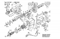 Bosch 0 601 185 742 GSB 18-2 E Percussion Drill 240 V / GB Spare Parts GSB18-2E